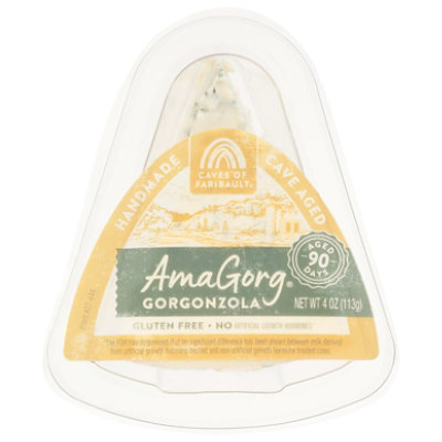 Caves of Faribault AmaBlu Gorgonzola Cheese Wedge - 4 Oz - Image 1