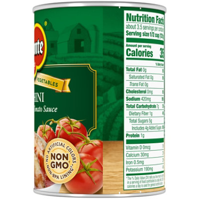 Del Monte Tomato Sauce Zucchini with Italian Style - 14.5 Oz - Image 5