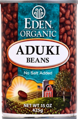 Eden Organic Beans No Salt Added Aduki - 15 Oz - Image 2