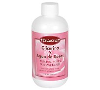 De La Cruz Glicerina Agua De Rosas - 8 Oz