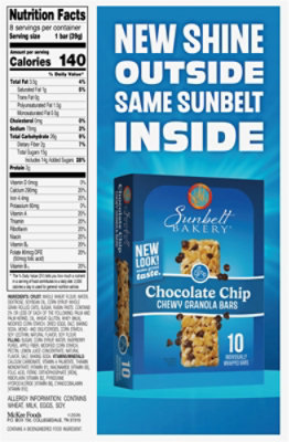 Sunbelt Bakery Fruit & Grain Bars Raspberry - 8 Count - Image 5
