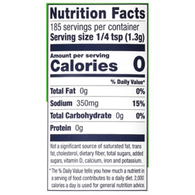 Morton Sea Salt Garlic - 8.5 Oz - Image 2