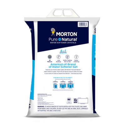 Morton Water Softener Salt Crystals Pure and Natural - 40 Lb - Image 6