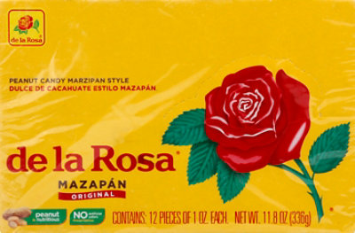 De La Rosa Candy Peanut Marzipan Style Box - 12-1 Oz - Image 2