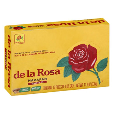 De La Rosa Candy Peanut Marzipan Style Box - 12-1 Oz - Image 1