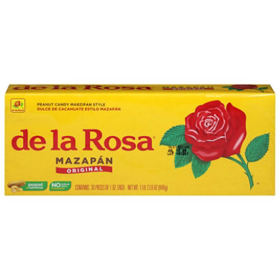 De La Rosa Candy Peanut Marzipan Style Box - 30-1 Oz - Image 2