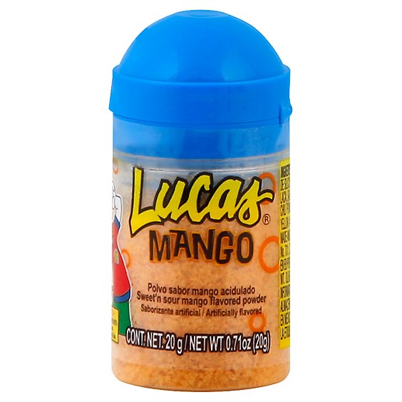 Lucas Candy Powder Sweet N Sour Mango - 0.71 Oz