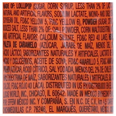 Lucas Candy Muecas Lollipop With Chili Powder Mango Bottle - 0.88 Oz - Image 3