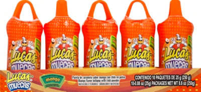 Lucas Muecas Lollipop With Chili Powder Mango - 10-0.88 Oz