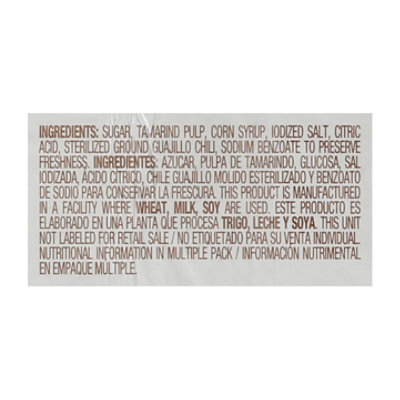 De La Rosa Candy Pulparindo Tamarind Pulp Hot and Salted Box 20 Count - 10 Oz - Image 5
