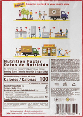 Pulparindo Candy Tamarind Pulp Extra Hot And Salted Box - 30 Count - Image 6