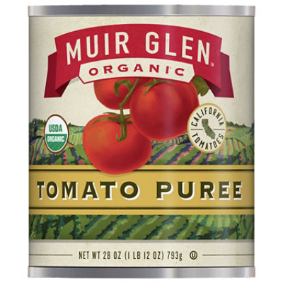 Muir Glen Tomatoes Organic Tomato Puree - 28 Oz