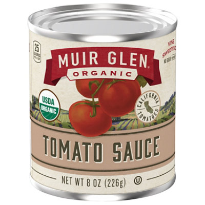 Muir Glen Tomatoes Organic Tomato Sauce - 8 Oz