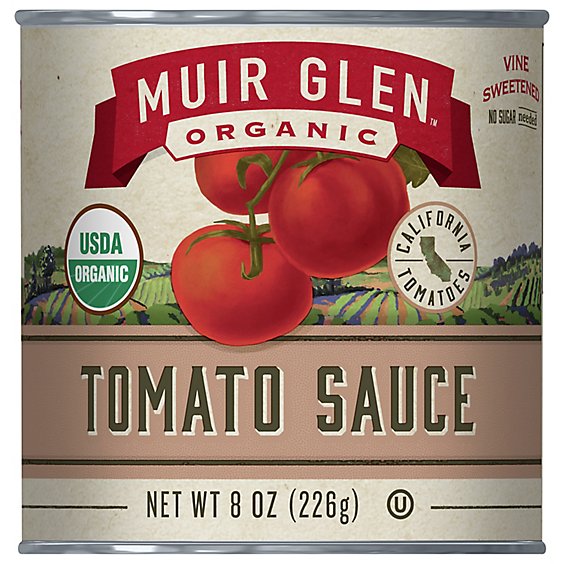 Muir Glen Tomatoes Organic Tomato Sauce - 8 Oz