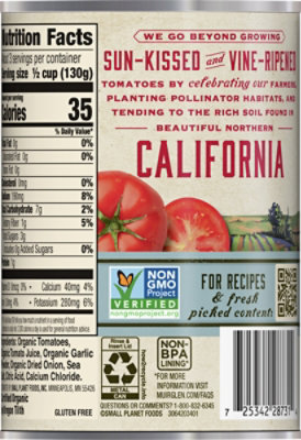 Muir Glen Tomatoes Organic Diced With Garlic & Onion - 14.5 Oz - Image 6