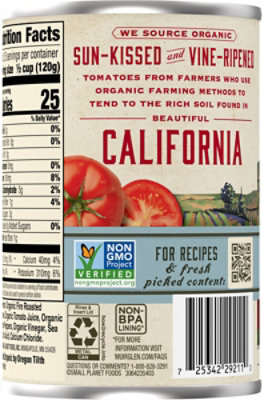 Muir Glen Tomatoes Organic Diced Fire Rosted With Medium Green Chilies - 14.5 Oz - Image 5