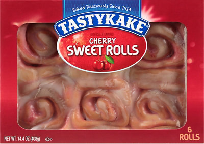 Tastykake Cherry Sweet Roll - 14.4 Oz - acmemarkets