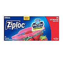 Ziploc Brand Storage Bags Mega Pack Gallon - 75 Count