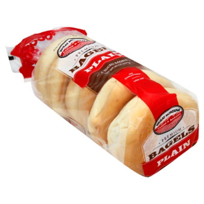 Wheat/Mt Bagel Plain - 20 Oz