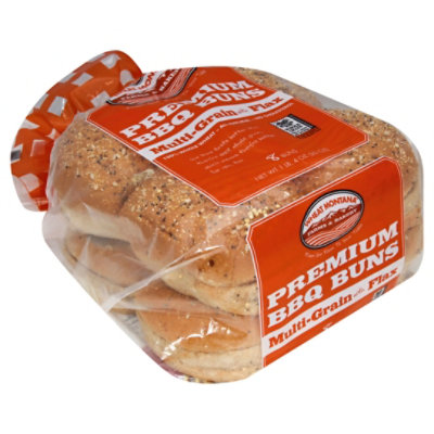 Wht Mt Bbq Mulit Grain Buns - 20 Oz - Image 1