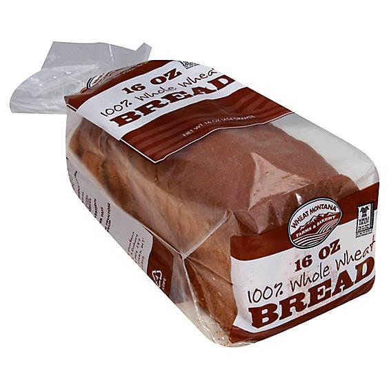 Wheat Montana 100% Whole Wheat Bread - 16 Oz