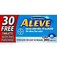 Aleve Tablets Bonus 220mg - 130 Count - Image 2