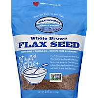 Wheat Mon Whl Brwn Flax Seed - 1.75 Lb - Image 2