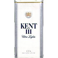 Kent Cigarettes III 100s - Pack