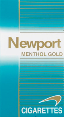 Newport Cigarettes Menthol Gold 100s - Pack - Image 2