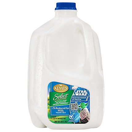 Kemps Select 2% Reduced Fat Milk Jug - 1 Gallon - Image 2