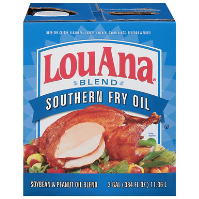 LouAna Peanut Oil Southern Frying Oil - 384 Fl. Oz.