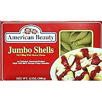 American Beauty Pasta Shells Jumbo - 12 Oz - Image 1