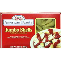 American Beauty Pasta Shells Jumbo - 12 Oz