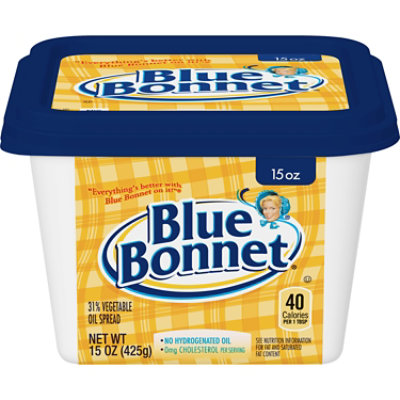 Blue Bonnet Vegetable Oil Spread Bowl - 15 Oz