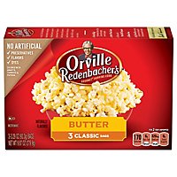 Orville Redenbacher's Butter Popcorn Classic Bag - 3 Count - Image 1