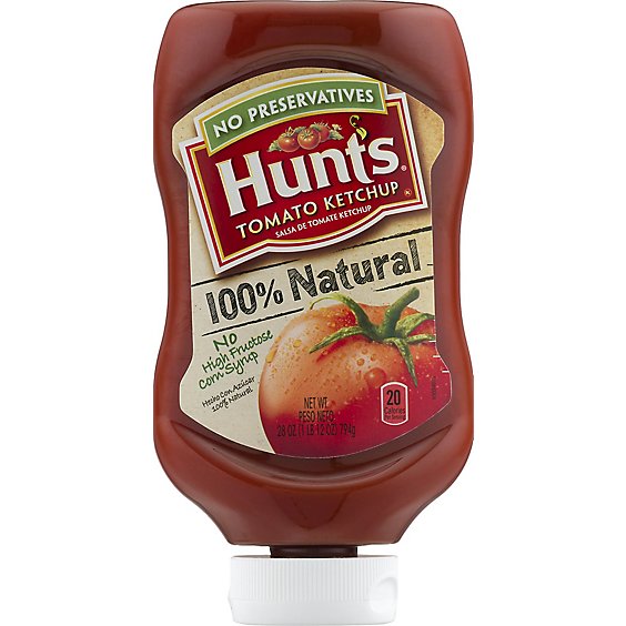 Hunts Ketchup Tomato - 28 Oz