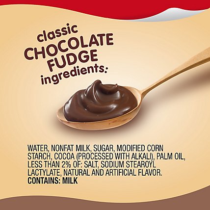 Snack Pack Pudding Chocolate Fudge - 4-3.25 Oz - Image 5