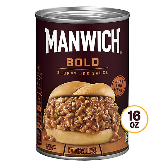 Manwich Bold Flavor Sloppy Joe Canned Sauce - 16 Oz