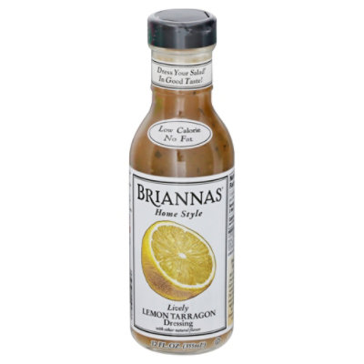 BRIANNAS Dressing Special Request Lemon Tarragon Lively - 12 Fl. Oz. - Image 3