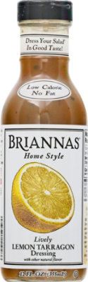 BRIANNAS Dressing Special Request Lemon Tarragon Lively - 12 Fl. Oz. - Image 2