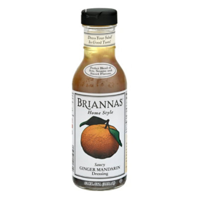 BRIANNAS Dressing Home Style Ginger Mandarin Saucy - 12 Fl. Oz. - Image 3