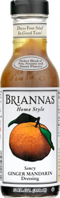 BRIANNAS Dressing Home Style Ginger Mandarin Saucy - 12 Fl. Oz. - Image 2