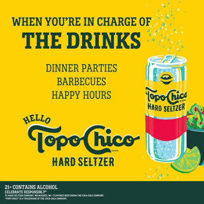 Topo Chico Hard Seltzer Variety Pack Hard Seltzer 4.7% ABV Cans - 24-12 Fl. Oz. - Image 4
