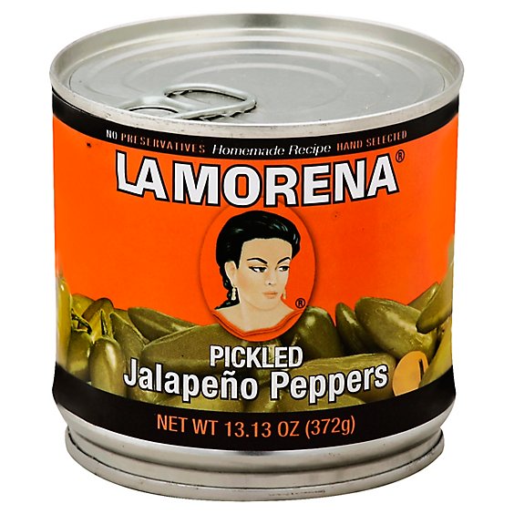 La Morena Peppers Jalapeno Pickled Can - 13.13 Oz