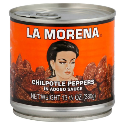 La Morena Peppers Chipotle In Adobo Sauce Bag 13.125 Oz Carrs