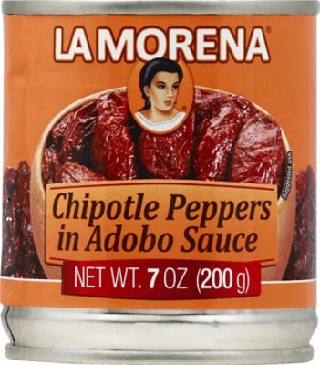 La Morena Peppers Chipotle in Adobo Sauce - 7 Oz - Image 2