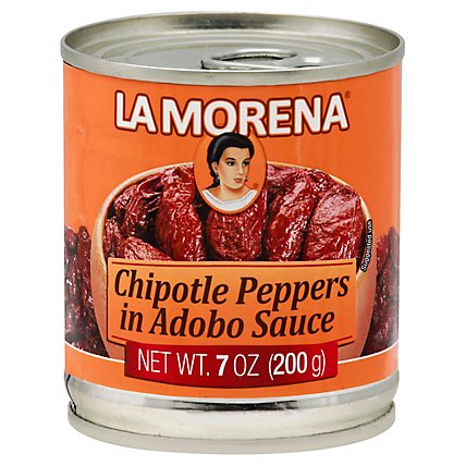 La Morena Peppers Chipotle in Adobo Sauce - 7 Oz - Image 1
