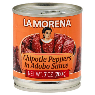 La Morena Peppers Chipotle in Adobo Sauce 7 Oz Safeway