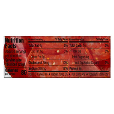 Armour Sliced Turkey Pepperoni - 4 Oz - Image 3