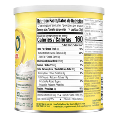 Nido Fortificada Milk Whole Dry Can - 12.6 Oz - Image 5